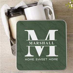 Lavish Last Name Personalized Metal Tin