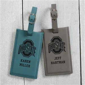 NCAA Ohio State Buckeyes Personalized Leatherette Luggage Tag
