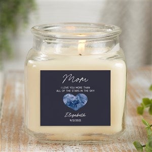 Birthstone Constellations Personalized 10 oz. Vanilla Candle Jar