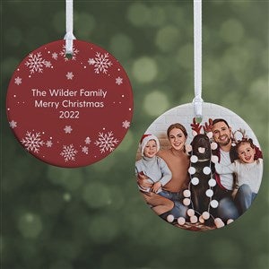 Cartoon Yourself Personalized Photo Ornament  - 39870