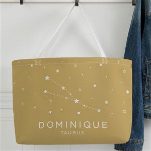 Zodiac Constellations Personalized Tote Bag