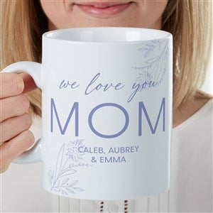 Her Memories Photo Collage Personalized 30 oz. Oversized Coffee Mug