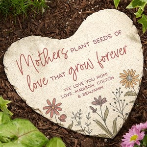 Love Blooms Here Personalized Garden Stone  - 40025