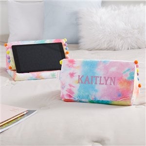 Cotton Candy Pom-Pom Personalized Tablet Pillow  - 40176