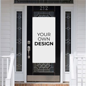 Design Your Own Personalized Door Banner- White