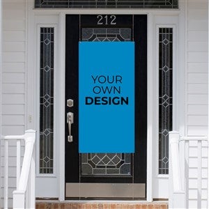 Design Your Own Personalized Door Banner- Blue