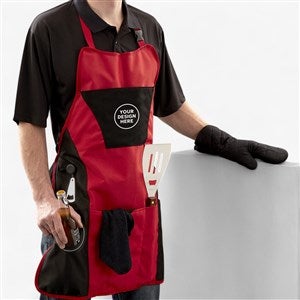 Personalized Logo 4pc Apron Set  - 40397