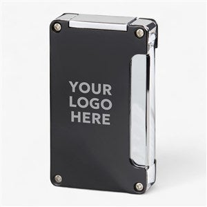 Personalized Logo Engraved Torch Lighter With Cigar Punch  - 40418