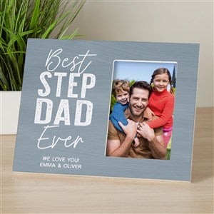 Best Step Dad Personalized Picture Frame