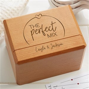 The Perfect Mix Personalized Recipe Box