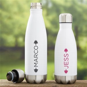 Fitness Fan Personalized Insulated Water Bottle  - 40532