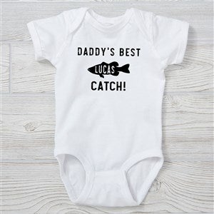 Reel Cool Like Dad Personalized Baby Bodysuit