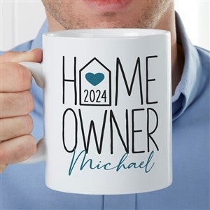 Home Owners Personalized 30 oz. Oversized Coffee Mug