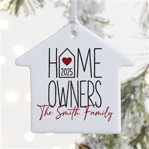 Home Owners Personalized New House Ornaments - 40856