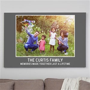 Photo Perfect Personalized Photo Canvas Print - 32 x 48