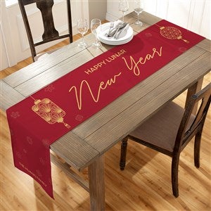 Lunar New Year Personalized Table Runner- Large