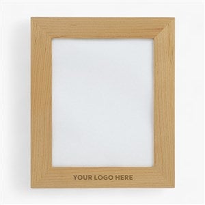 Personalized Logo Wood Frame- 8 x 10  - 40924