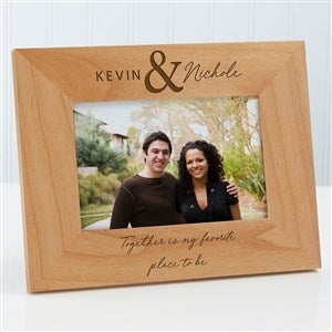 You & I Forever Personalized Horizontal Frame - 4 x 6