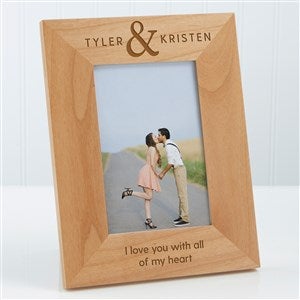 You & I Forever Personalized Vertical Frame - 4 x 6