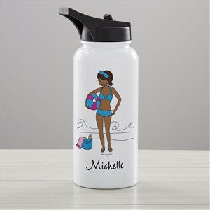 philoSophie's® Summer Personalized Double-Wall Insulated 32 oz Water Bottle