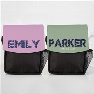 Pop Pattern Personalized Lunch Bag