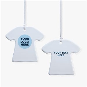 Personalized Logo T-Shirt Ornament - Double Sided - 41289