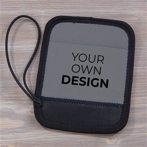 Design Your Own Personalized Luggage Handle Wrap- Grey