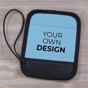 Design Your Own Personalized Luggage Handle Wrap- Baby Blue