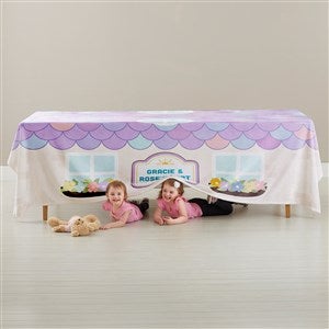 My House Personalized Fort King Fleece Blanket-90x108