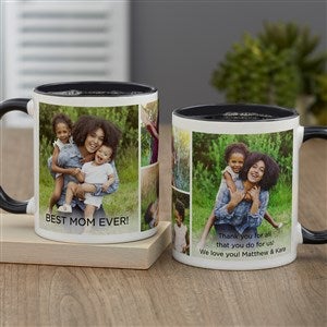 Photo Expression For Her Personalized Photo Coffee Mug - Black