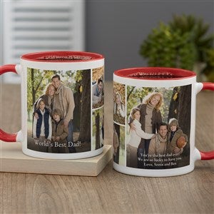 Photo Expression For Him Personalized Coffee Mug 11 oz.- Red