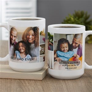 Photo Expression For Him Personalized Coffee Mug 15 oz.- White