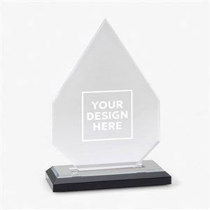 Personalized Logo Acrylic Diamond Award  - 41499