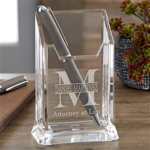 Namely Yours Personalized Acrylic Pen & Pencil Holder - 41555
