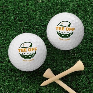 Personalized Logo Golf Ball Set of 3 - 41602