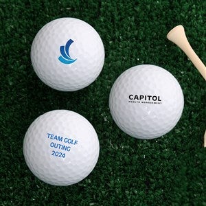 Personalized Logo Golf Ball Set of 3 - 41602