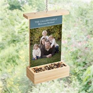 Photo Message Personalized Bird Feeder