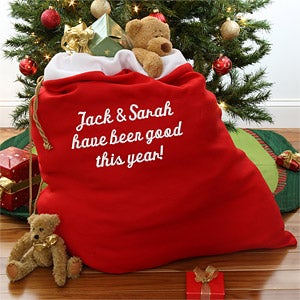 Personalized Santa's Toy Sack