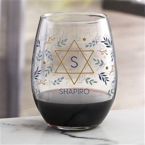 Spirit of Passover Personalized Stemless Wine Glass