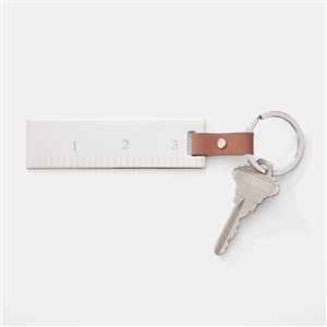 Engraved Ruler Keychain for Dad - 42701