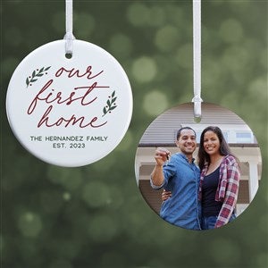 Our First Home Personalized Christmas Ornaments - 43303