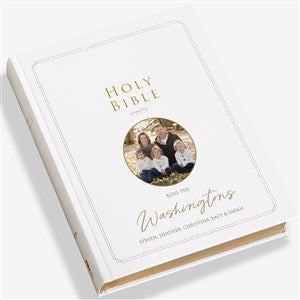 NIV Photo Personalized Family Holy Bible