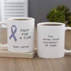 Choose Your Awareness Ribbon Personalized Coffee Mugs