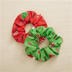 Baking Spirits Bright Personalized Scrunchie Set