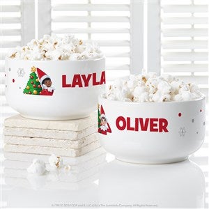 The Elf on the Shelf Personalized 14 oz. Snack Bowl