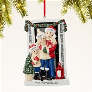 Doorway Family Personalized Ornament- 3 Names