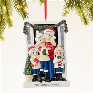Doorway Family Personalized Ornament- 4 Names