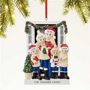 Doorway Family Personalized Ornament- 5 Names
