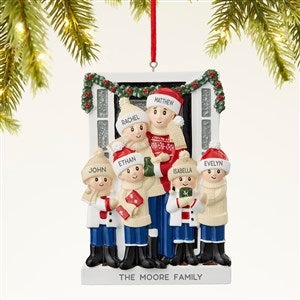 Doorway Family Personalized Ornament- 6 Names