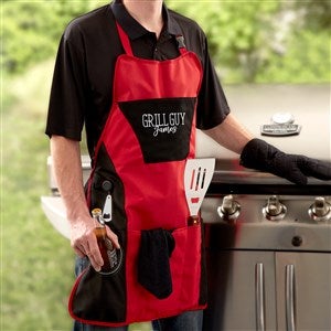 Grill Guy Personalized 4pc Apron Set  - 44089